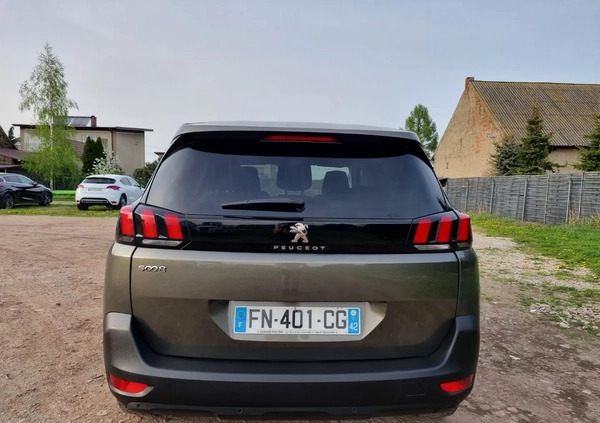 Peugeot 5008 cena 62000 przebieg: 56000, rok produkcji 2020 z Terespol małe 326
